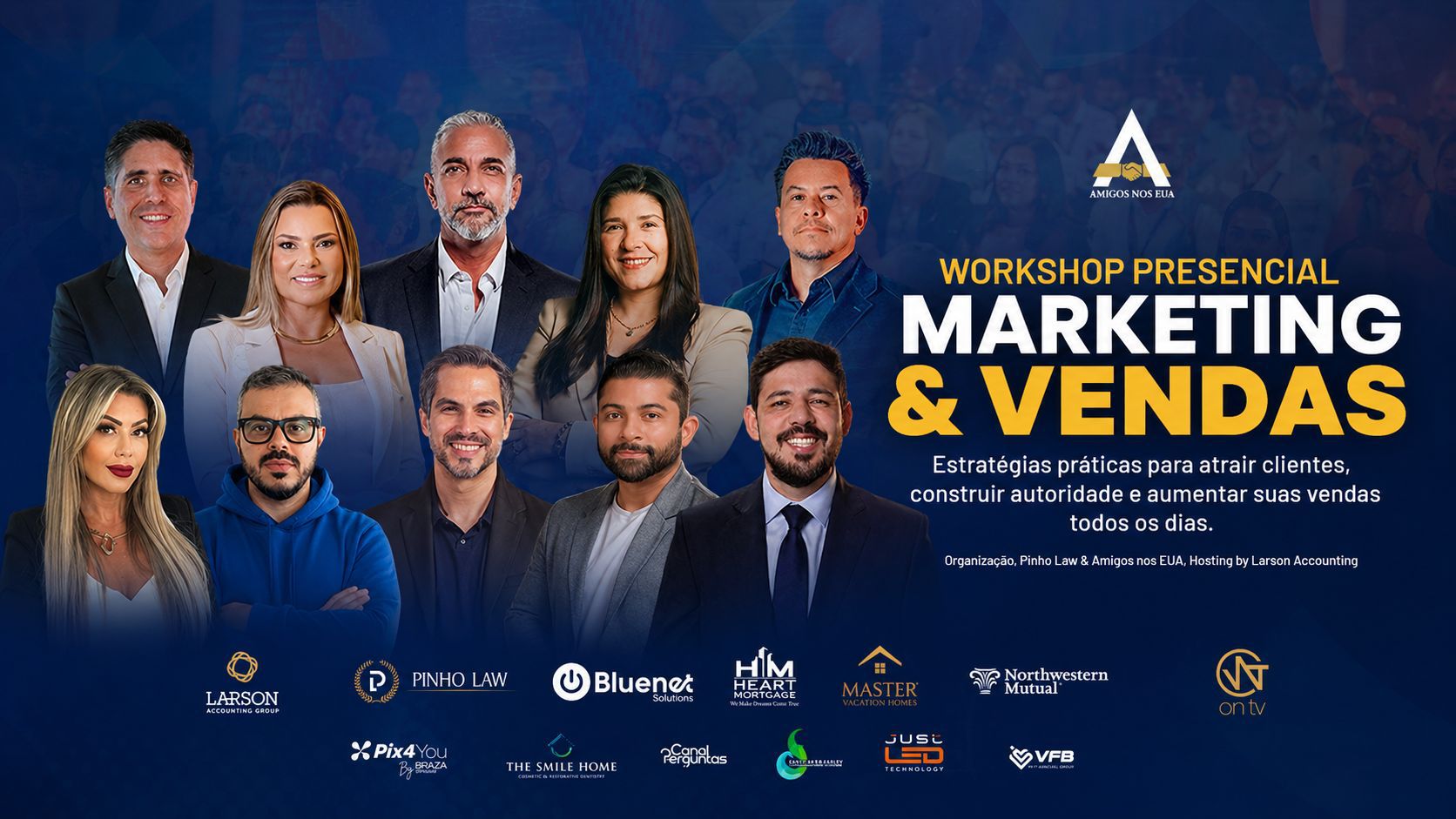 Workshop Presencial Marketing e Vendas